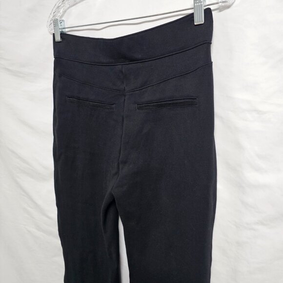 SPANX Wide Leg Pull On Women Pants Size L Black - Picture 5 of 11